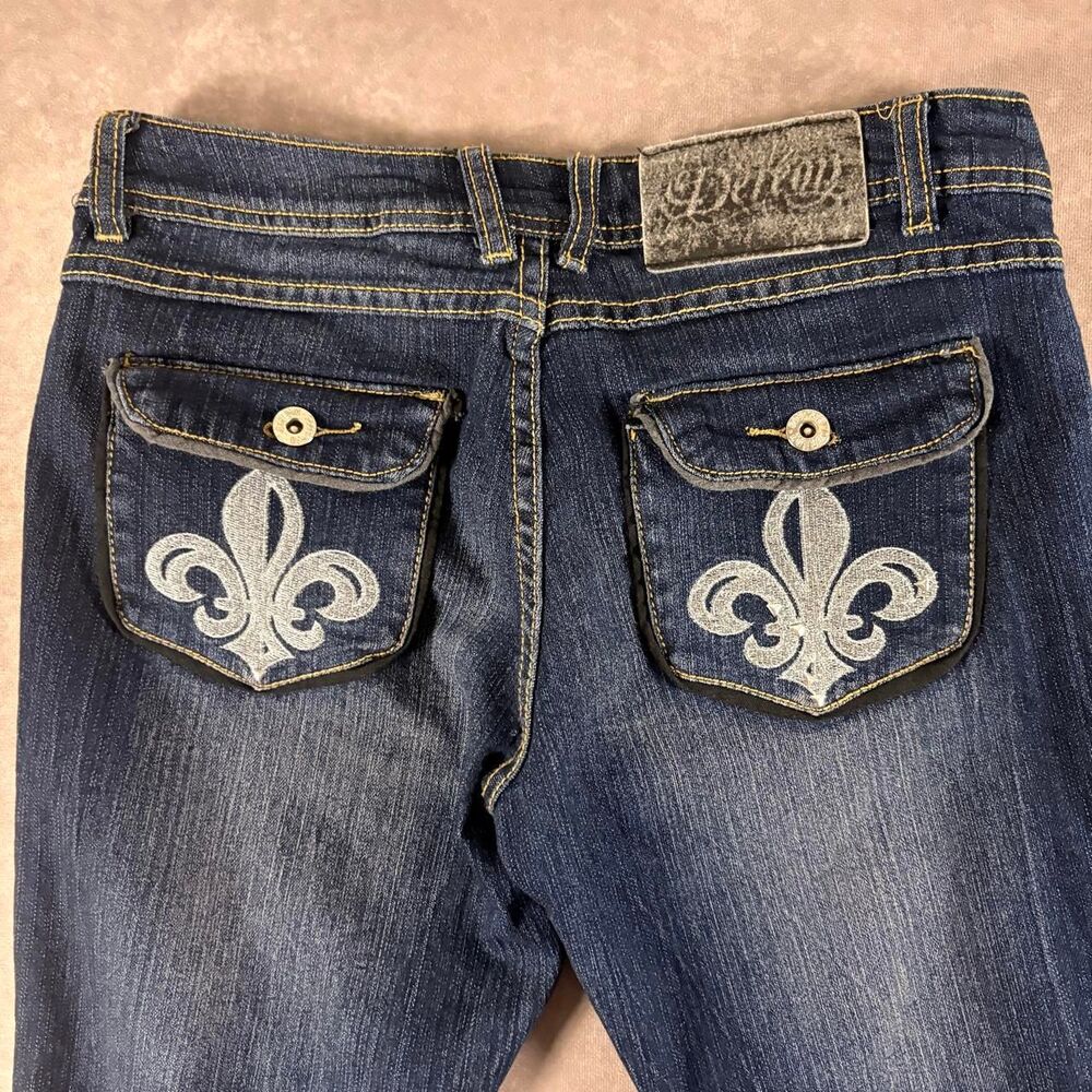 vintage y2k deron pocket logo jeans